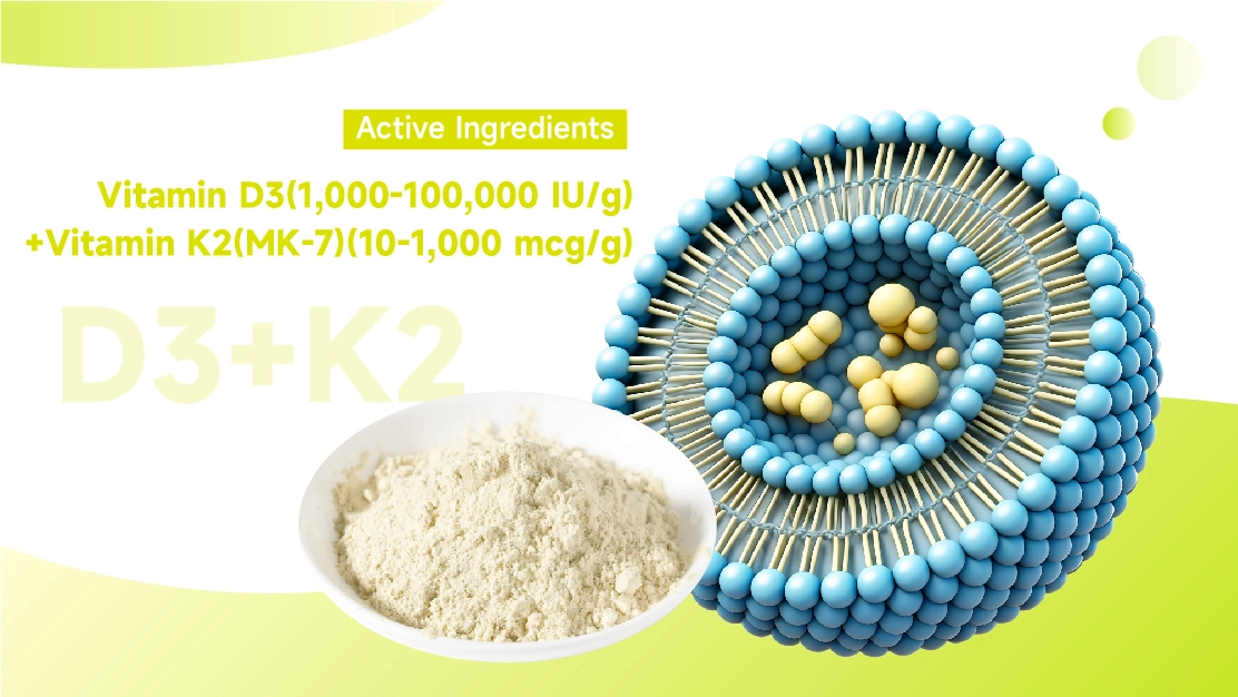 Liposomal Vitamin D3 + K2 Liposomal Vitamin D3 + K2