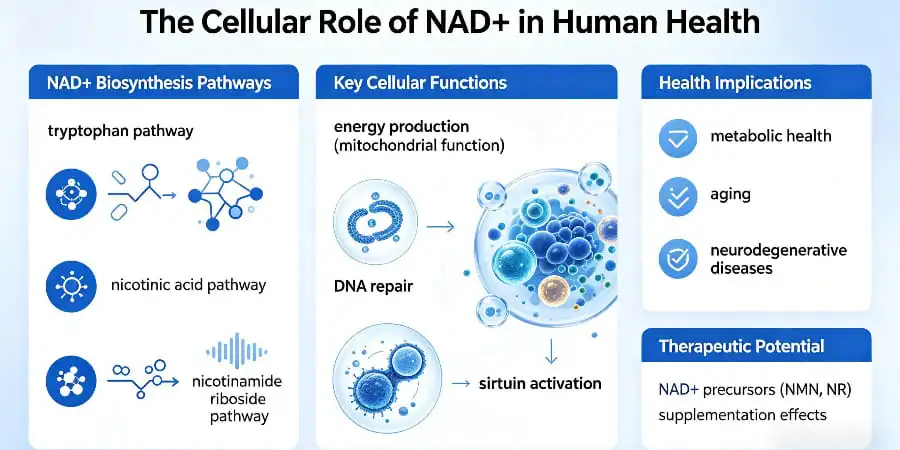 The Cellular Role of NAD+ in Human Health The Cellular Role of NAD+ in Human Health